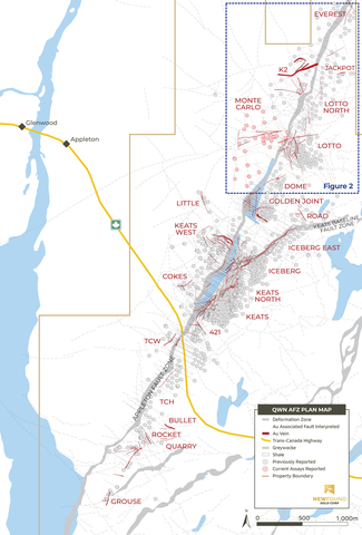 thumbnail Figure 4. Grouse – Everest plan view map (Photo: Business Wire)
