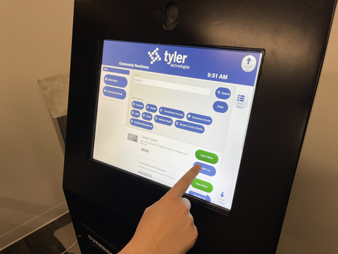 Tyler Technologies' Community Readiness solution bridges the gap between the jail and the community by connecting residents in jails with local support organizations. (Photo: Business Wire)
