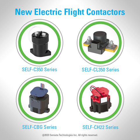 Sensata Technologies has a rich heritage of consistently delivering millions of critical circuit protection, position, pressure, and temperature sensors to the aerospace industry. The company has expanded its product offering to support the evolution of electric aircraft, playing a pivotal role in advancing the future of aviation. Today, Sensata leads in electric aviation with its: Inceptors, Insulation Monitoring Devices (IMDS), Electric Drive Sensors, and its latest additions to the portfolio, Electrified Flight Contactors. (Business Wire)