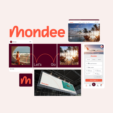 thumbnail Mondee is unveiling a striking new brand identity and website to that reflects the company’s adventurous spirit and significant investment in technological innovations to offer unparalleled travel experiences. The visual identity was inspired by a sense of possibility and Mondee’s drive to go beyond the ordinary. Warm colors, a playful typeface, and a dynamic and emotive photography style amplify the wonder of travel. A bespoke graphic inspired by travel paths illuminates the options that Mondee provides for its customers. The new Mondee brand voice is clear, spirited, and engaging, ensuring that customers feel they have a partner that anticipates their needs and helps them have fun along the way. A messaging playbook helps every user find delight in Mondee’s diverse offering—whether they’re an industry veteran who’s seen it all or a traveler setting off on their next globetrotting adventure. (Graphic: Business Wire)