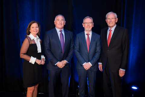 Wireless Hall of Fame Inductees Meredith Attwell Baker, Alex Gellman, Rob Mechaley and Ed Whitacre (Photo: Business Wire)