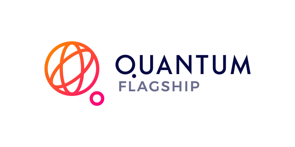quantum flagship logo white