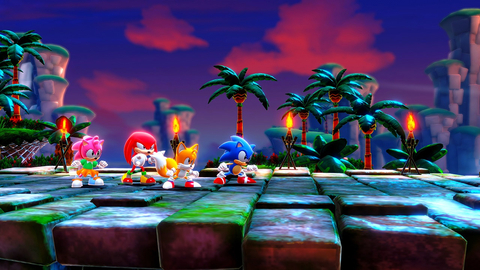 The Sonic Superstars game launches on Oct 17. (Graphic: Business Wire)
