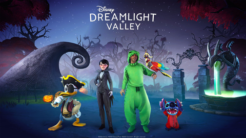 Just in time for Halloween, enjoy plenty of frights and delights in Disney Dreamlight Valley’s new Haunted Holiday Star Path event. (Graphic: Business Wire)