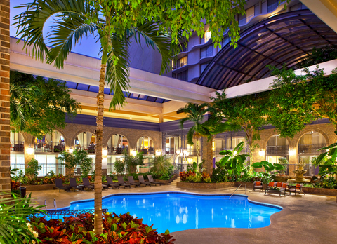The 763-room Courtland Grand Hotel (pictured) has joined the Trademark Collection by Wyndham. Operated by HEI Hotel & Resorts, a leading hospitality investment and management company, the former Sheraton hotel immediately joins Wyndham Rewards, the award-winning hotel rewards program with more than 100 million enrolled members, as well as the company’s reservation system. (Photo: Business Wire)