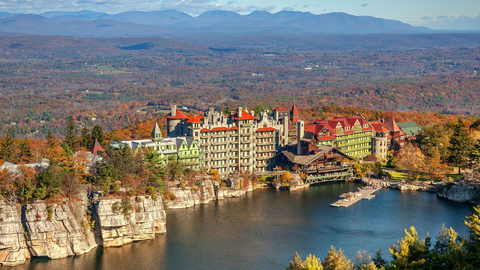 Mohonk Mountain House (1869) New Paltz, New York. Credit: Historic Hotels of America and Mohonk Mountain House.