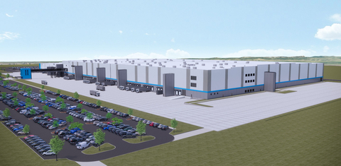 Artist rendition of new fulfillment center(Photo: Business Wire)