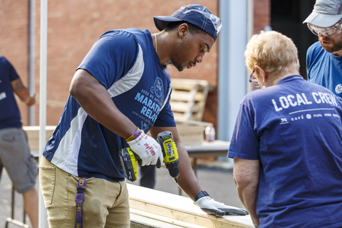 GE Appliances' Blue Wave Projects Help Support Public Schools, Nonprofits and Neighborhoods Across the Country and Around the World. (Photo: GE Appliances, a Haier company)