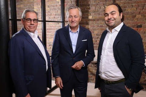 original Pyrros Koussios (Founder and Director), Dr. Hannes Ametsreiter (Non-Executive Director) and Hakan Koç (Founder and CEO) (Photo: 1Global)