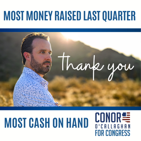 Conor O'Callaghan, candidate in AZ01 (Graphic: Business Wire)