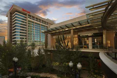 The 515-room Salt Lake Marriott Downtown at City Creek (pictured) announced the completion of the first phase of a multi-million-dollar renovation that will transform and upgrade the hotel to like-new status. (Photo: Business Wire)