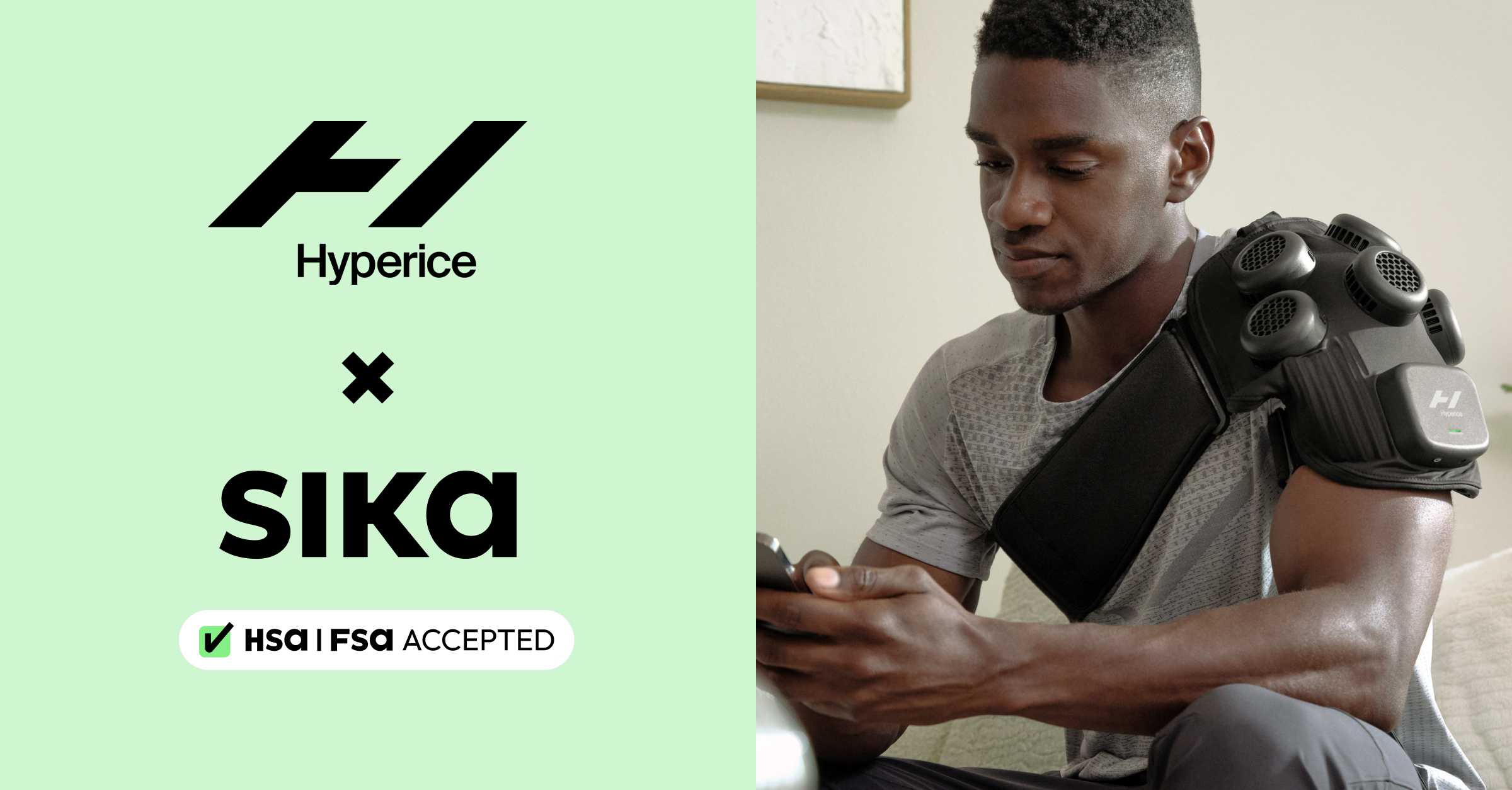Hyperice Partners With Sika Health on HSA/FSA Eligible Recovery Technology