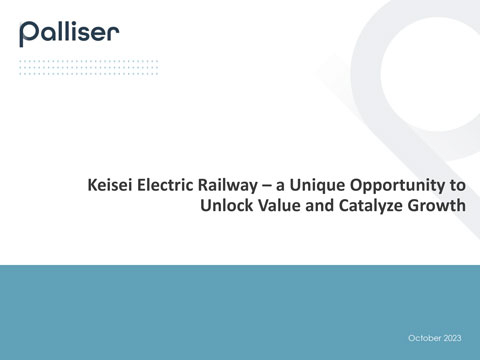Palliser Capital Presentation to 13D Monitor’s 2023 Active-Passive Investor Summit