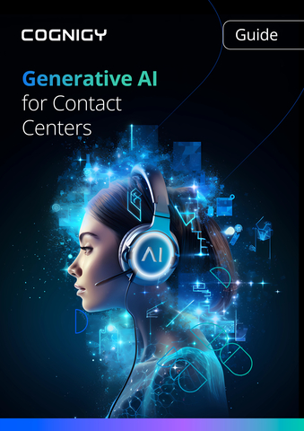 Cognigy’s new eBook “Generative AI for Contact Centers” details how to achieve next-gen customer interactions using Generative AI. The eBook provides concrete use cases and explanations – and defines how Contact Center roles and responsibilities will change. (Graphic: Business Wire)