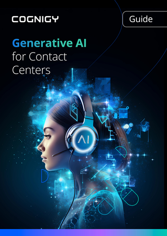 original Cognigy’s new eBook “Generative AI for Contact Centers” details how to achieve next-gen customer interactions using Generative AI. The eBook provides concrete use cases and explanations – and defines how Contact Center roles and responsibilities will change. (Graphic: Business Wire)