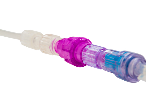 Linear Health Sciences' Orchid SRV is a sterile, single-use connector for needle-free access that, when activated, makes return to treatment fast, simple, and clean, while improving both the patient and clinician experience. It is now U.S. FDA cleared for use with central venous catheters, peripherally inserted central catheters (PICCs), peripheral IV catheters, and intraosseous cannulation, during direct injection, intermittent infusion, and continuous infusion, in patients two weeks of age and older. (Photo: Business Wire)