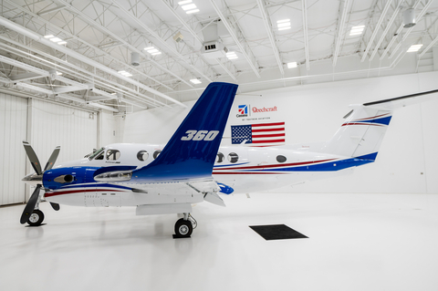 Textron Aviation Delivers the 100th King Air 360 (Photo: Business Wire)