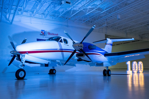 Textron Aviation Delivers the 100th King Air 360 (Photo: Business Wire)