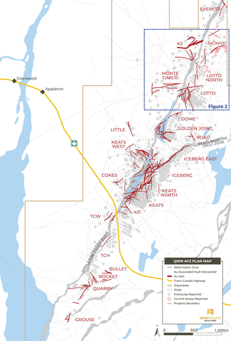 thumbnail Figure 4. Grouse – Everest plan view map (Graphic: Business Wire)