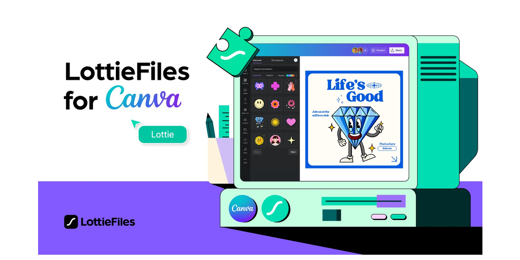 Bring the Power of Motion with LottieFiles for Canva App