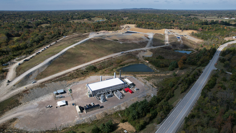 Ameresco Landfill Gas to Renewable Natural Gas plant operations begin at Republic Services’ Benson Valley Landfill. (Photo: Business Wire)