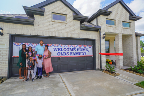 PulteGroup’s 80th Built to Honor® Home Awarded to U.S. Air Force Veteran in Houston (Photo: Business Wire)