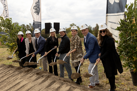 The Nelson Family, owners of Kalahari Resorts & Conventions, home to America's Largest Indoor Waterpark Resorts, breaks ground on their fifth resort. The 1.3 million square foot resort is set to open in Spotsylvania County, Virginia in 2026. (IMAGE PROVIDED BY KALAHARI RESORTS & CONVENTIONS)