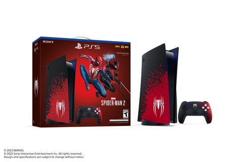 PlayStation 5 Console - Marvel’s Spider-Man 2 Limited Edition Bundle (Graphic: Business Wire)