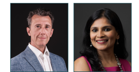 Pharmatech Associates' Lawrence De Belder (continuous manufacturing lead) and Sireesha Yadlapalli (CEO) will present four expert live sessions on stage at CPHI Barcelona, Oct 24 & 25, 2023. (Photo: Business Wire)