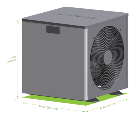 New Clim8zone™ II energy efficient heat pump to heat and cool spa water (Photo: Business Wire)
