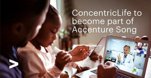 Accenture has agreed to acquire ConcentricLife, a leading healthcare marketing agency with expertise in helping Life Sciences brands build an optimal brand experience at any stage of the health journey. (Photo: Business Wire)