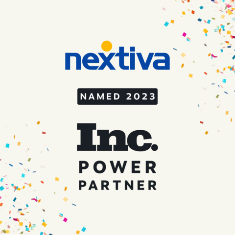 Nextiva Named 2023 Inc. Power Partner (Graphic: Nextiva)