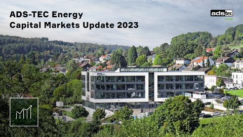 original ADS-TEC Energy provided highlights from its virtual Capital Markets Day on Oct. 26, 2023. (Photo: Business Wire)