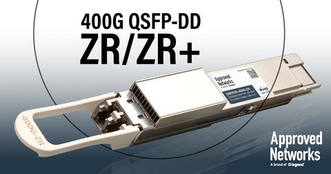 Approved Networks, a brand of Legrand presents the 400G ZR and ZR+ (Graphic: Business Wire)