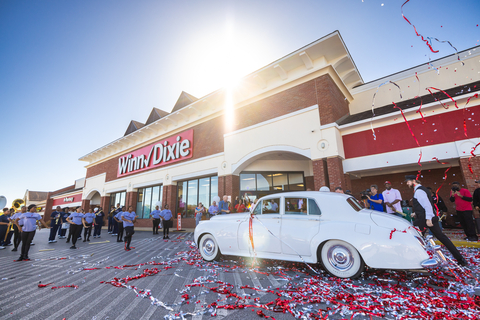 Today, Winn-Dixie hosted a special in-store celebration for its beloved associate Ms. Romay ahead of her 104th birthday on Sunday. (Photo: Business Wire)