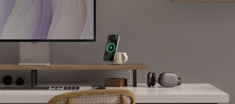 original The new BoostCharge Pro 2-in-1 Dock with MagSafe has an elegant and modern design. (Photo: Belkin)