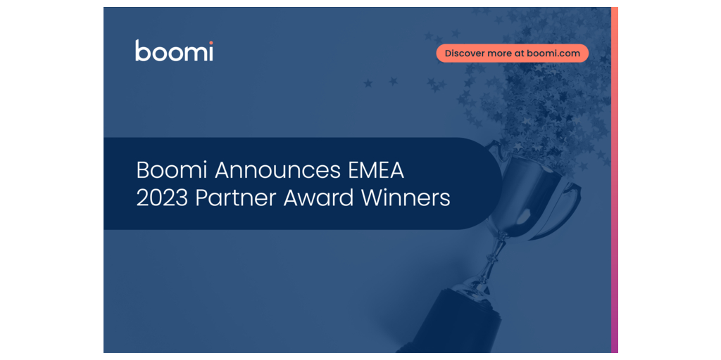  Boomi annuncia i destinatari dei riconoscimenti Partner EMEA 2023