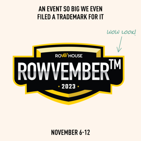 Row House hosts inaugural ROWVEMBER challenge, kicking off in studios November 6. (Graphic: Business Wire)
