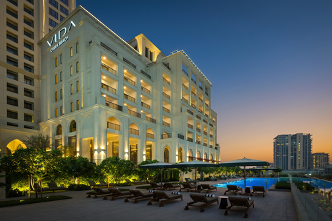 Vida Creek Beach, Dubai's Ultimate Lagoon-Side Staycation Hotel, Has Opened its Doors (Photo: AETOSWire)
