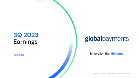 thumbnail Third Quarter 2023 Earnings Presentation