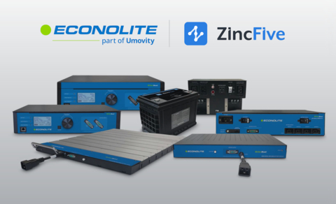 Effective today, Econolite will have worldwide rights to manufacture, sell, and service ZincFive’s industry-leading nickel-zinc based UPS technology to the intelligent transportation market. (Graphic: Business Wire)