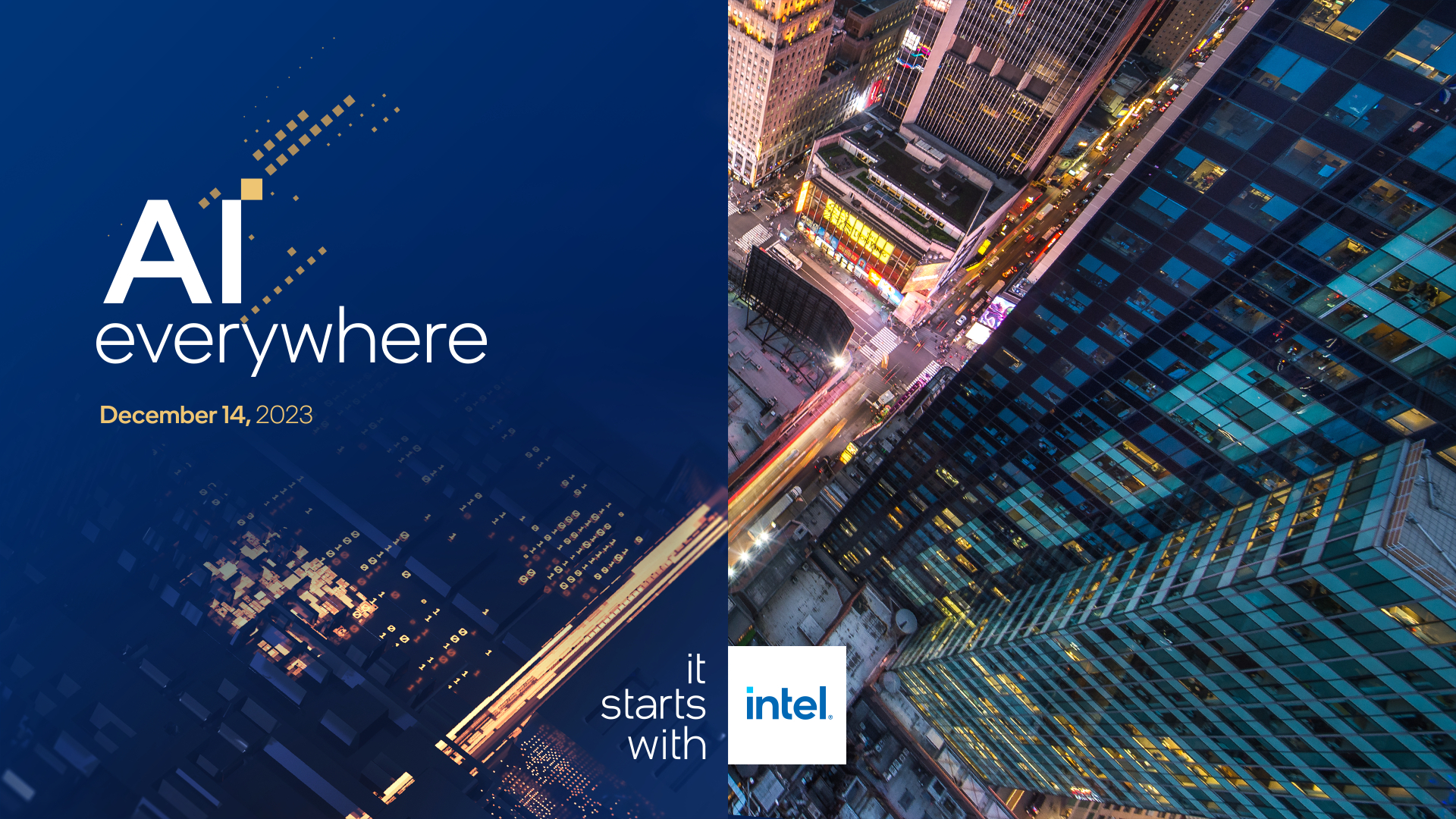 Media Alert: Join Intel’s ‘AI Everywhere’ Launch Event on Dec. 14 ...
