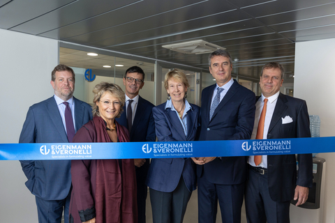 original Photographed (Left to Right): Ludovico Balbo di Vinadio, Shareholder and Board Member, Eigenmann & Veronelli; Elena Zambon, President, Zambon S.p.A; Corrado Bestetti, Shareholder and Board Member, Eigenmann & Veronelli; Nathalie Veronelli, Shareholder and Board Member, Eigenmann & Veronelli; Gabriele Bonomi, Group Chief Executive Officer, Eigenmann & Veronelli; Christian Veronelli, Shareholder and President, Eigenmann & Veronelli (Photo: Business Wire)