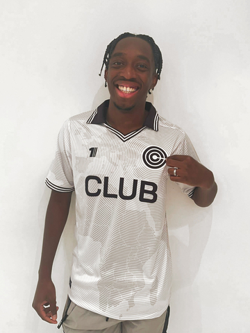 YouTube superstar Manny Brown in CLUB kit. Manny joins the formidable array of Formation Games backers from the worlds of gaming, football, media and entertainment. (Photo: Business Wire)