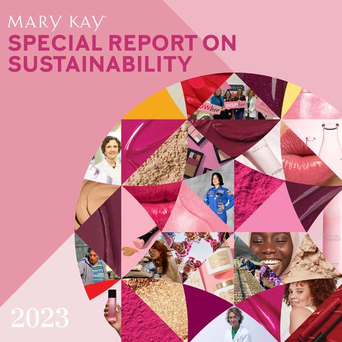 original Mary Kay details its unwavering commitment to enriching lives and ensuring a sustainable future for all in its latest report. (Asset Source: Mary Kay Inc.)