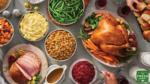 The Fresh Market's beloved Thanksgiving meals are available for guests to preorder now! Chef Anna Rossi will prepare the Ultimate Holiday Meal in The Fresh Market's livestream on Nov. 2, which will be available for replay after the event. (Photo: The Fresh Market)