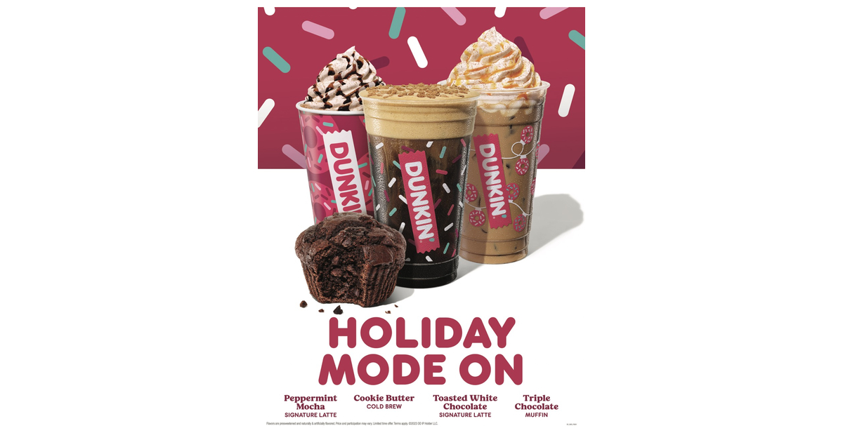 Dunkin' brings back holiday menu, dog toys to raise funds for children in  need
