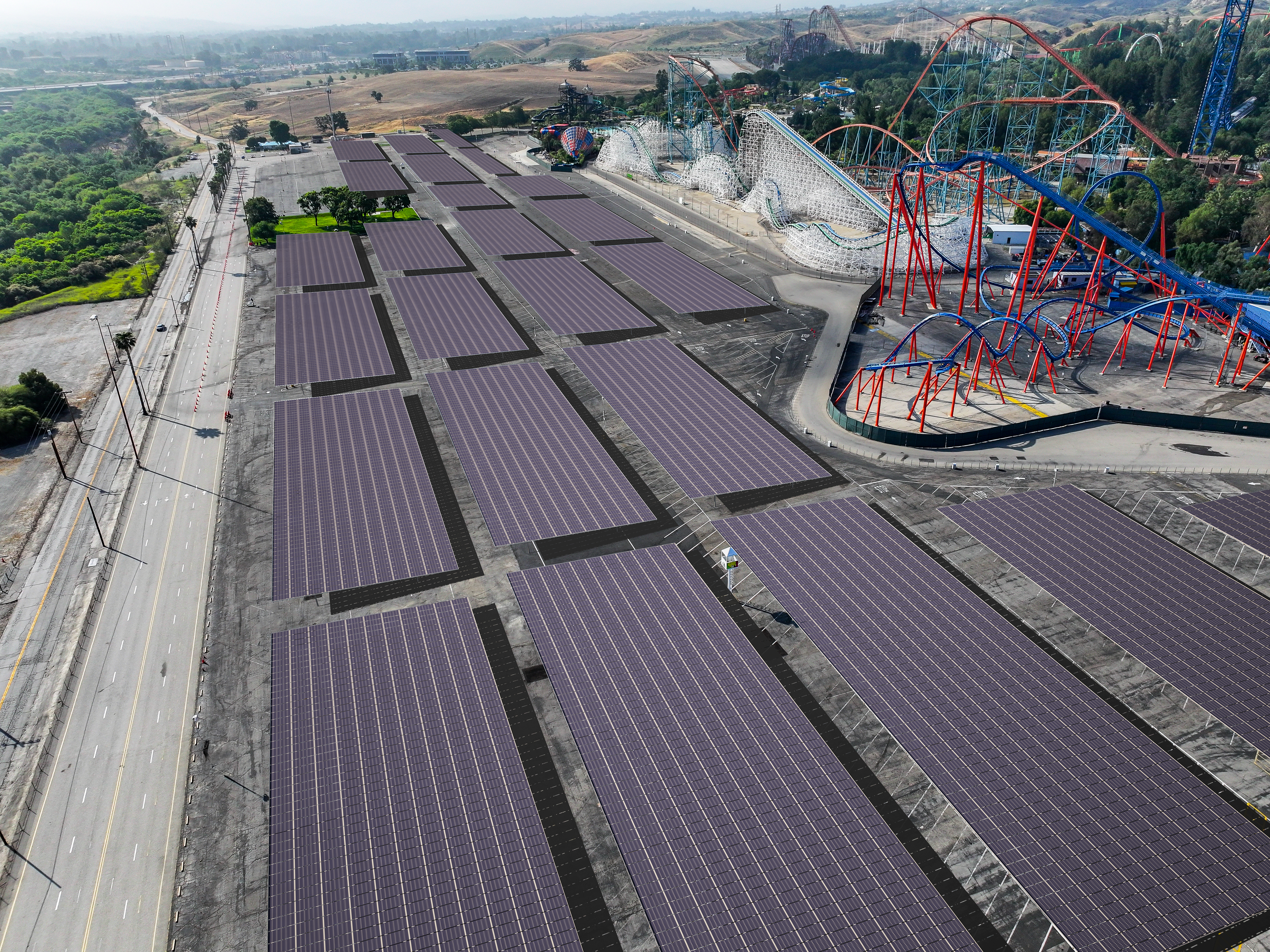 Six Flags Magic Mountain Breaks Ground on California's Largest