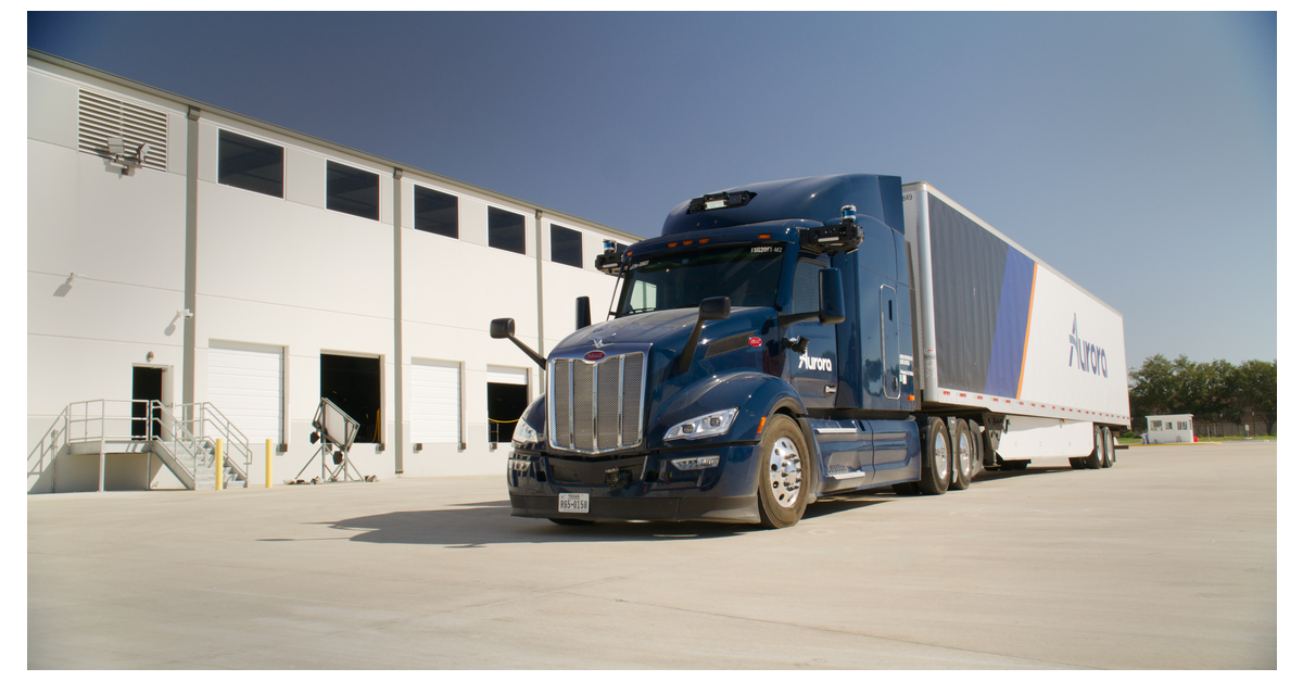 Aurora Opens First CommercialReady Route for its Planned Driverless