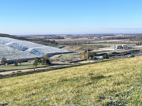 WIN Waste’s Seneca County landfill in Seneca County, Ohio, and its Tunnel Hill Reclamation landfill in Perry County, Ohio. (Photo: Business Wire)